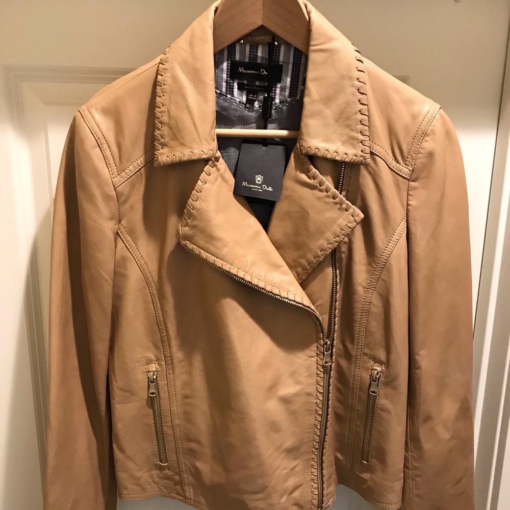 Massimo Dutti Leather Jacket